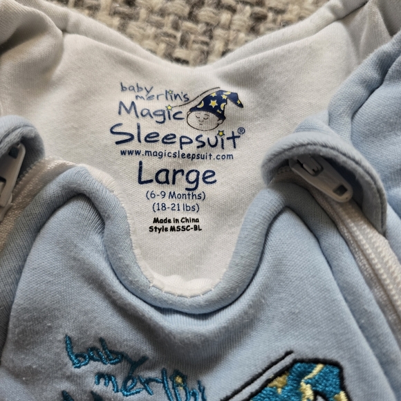 Baby Merlin's Magic Sleepsuit - Picture 2 of 2